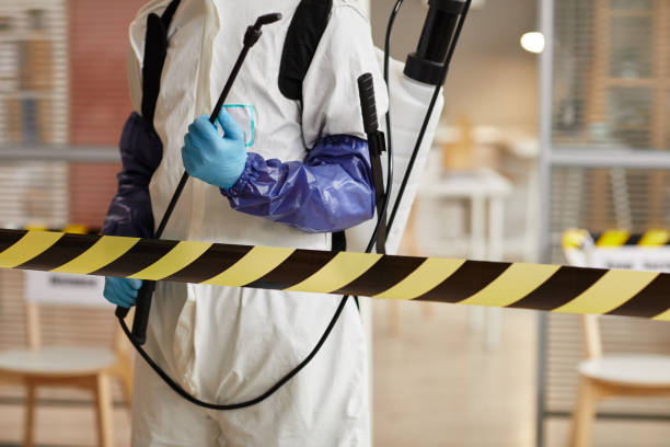 Professional Biohazard technician working in Cedar Springs, MI
